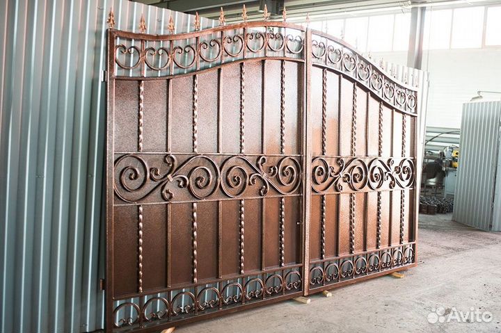 Кованые ворота