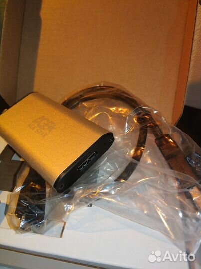 Внешний бокс-контейнер для SSD (AgeStar 3ubms1-SV)