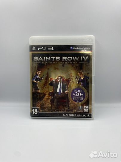 Saints Row IV Полное Издание PS3 (б/у, англ.)
