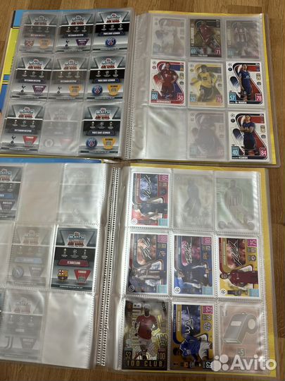 Карточки topps match attax