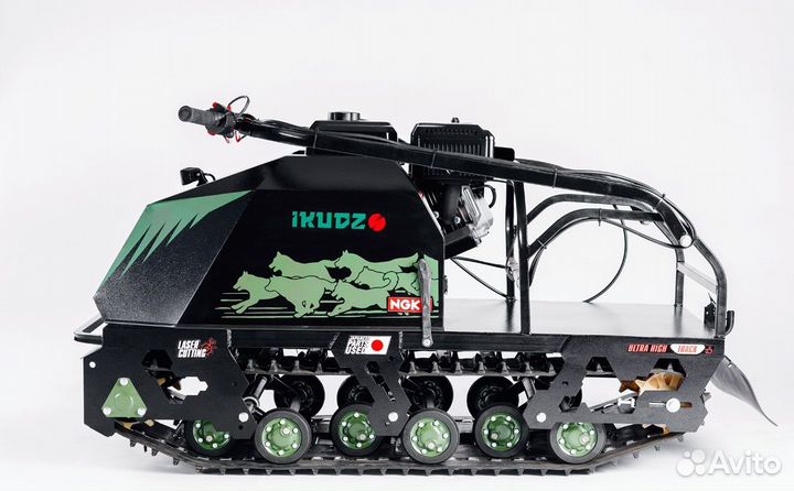 Мотобуксировщик ikudzo terrain 1500/700 EKR20 (с р