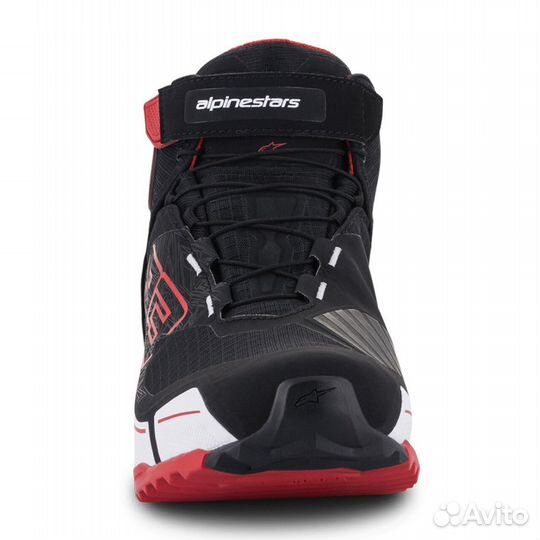 Motorradschuhe Alpinestars MM93 CR-X Drystar Schwarz-Rot-Wei Черный