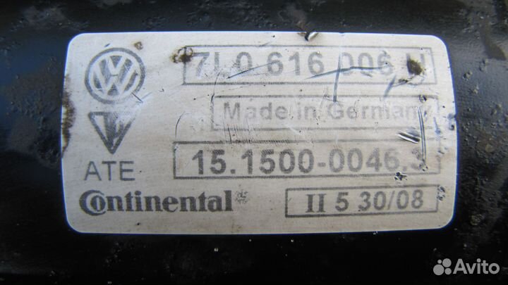 Volkswagen Touareg компрессор пневмоподвески