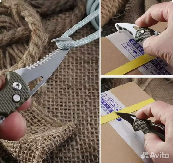 Складной нож портативный ECD брелок выживальщик