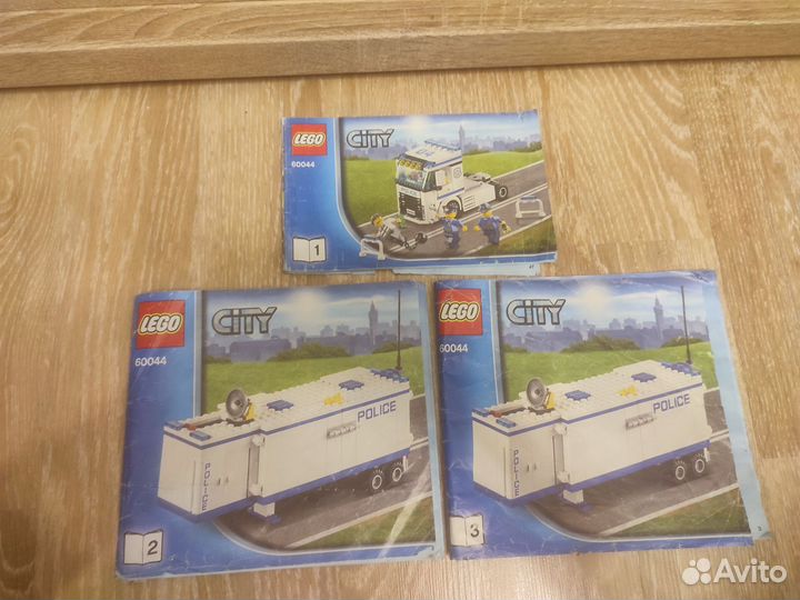 Lego City 60044 Выездной отряд полиции