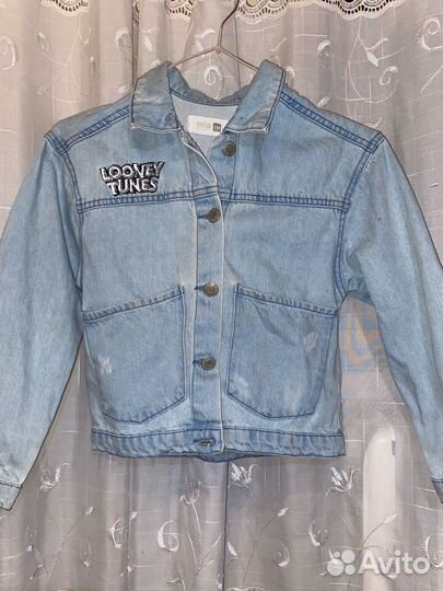 Джинсовая куртка детская