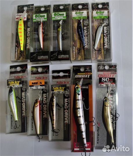Воблеры б/у