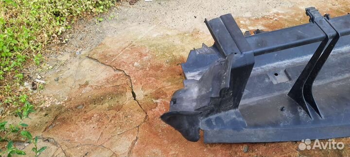 Кожух радиатора mercedes w212, w207