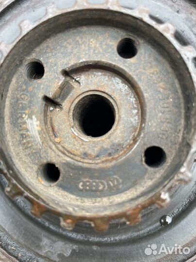 Шкиф демпфер коленвала vw golf 2 1,6D