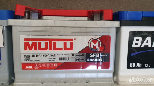 Аккумуляторы Mutlu 6ст-60аh низкий