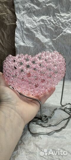 Сумка женская из бусин ручной работы