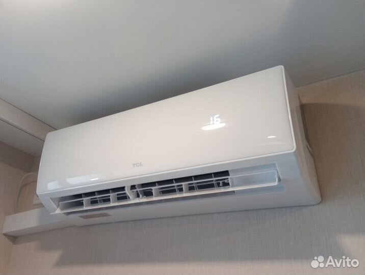 Установка сплит-системы с альпинистом