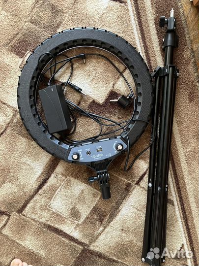 Кольцевая лампа 36 см