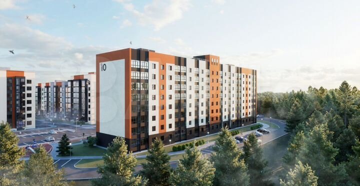 1-к. квартира, 37,9 м², 4/8 эт.