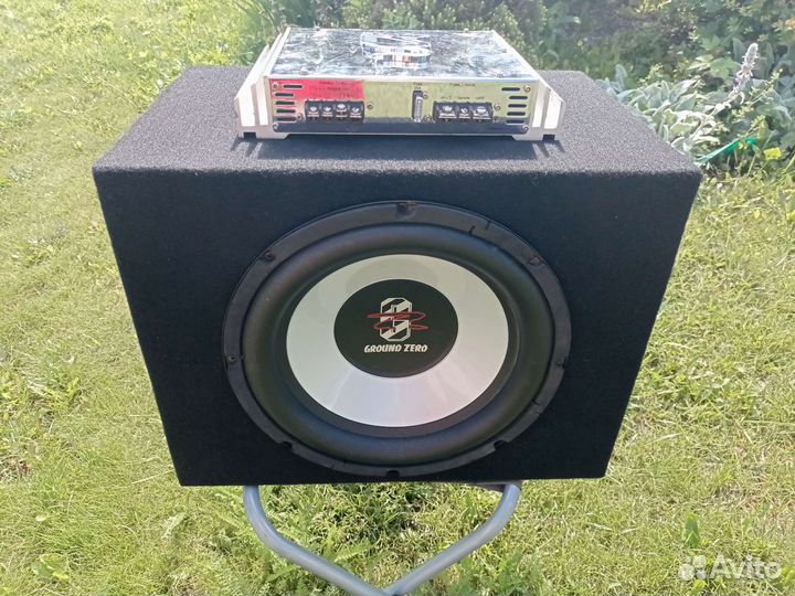 Комплект сабвуфер с усилителем