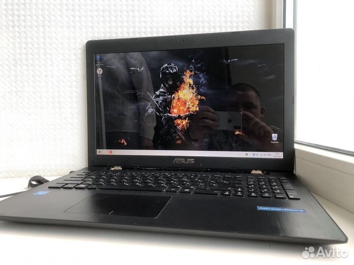 Шустрый ноутбук asus x553m