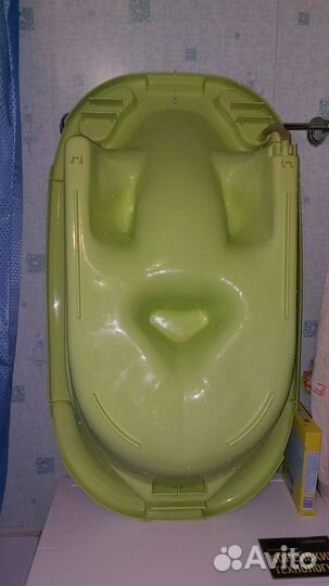 Ванночка с горкой и сливом