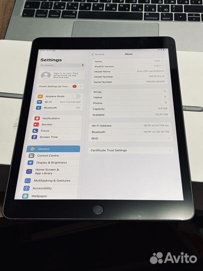 iPad 9th (2021) 64gb