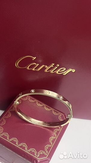 Браслет love cartier