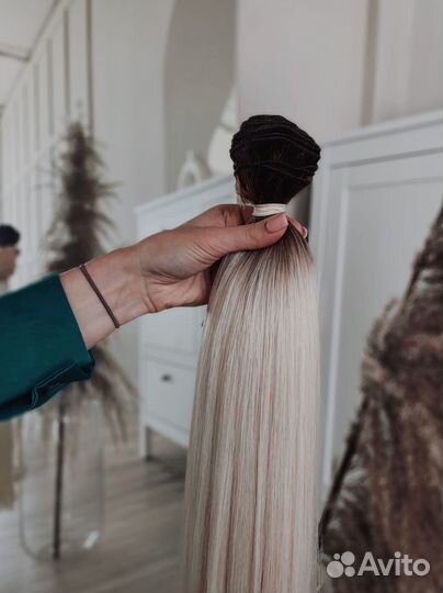 Биопротеиновые волосы наращивание