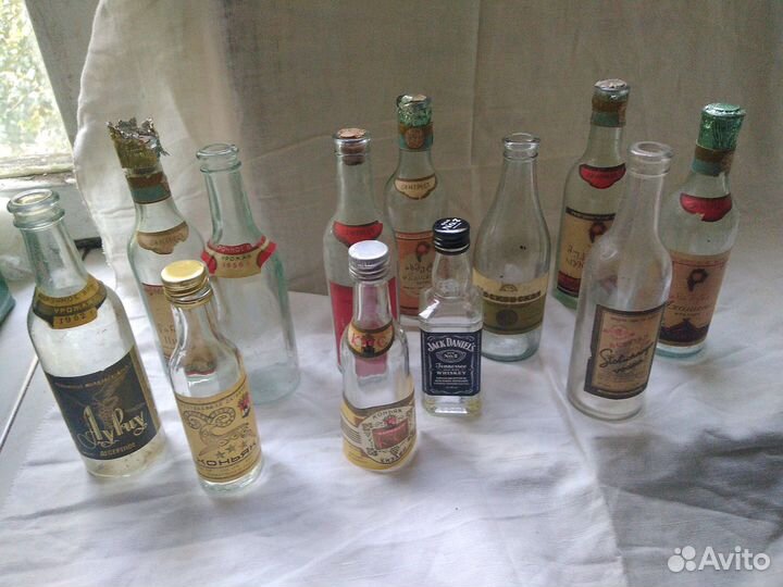 Мини бутылочки винные