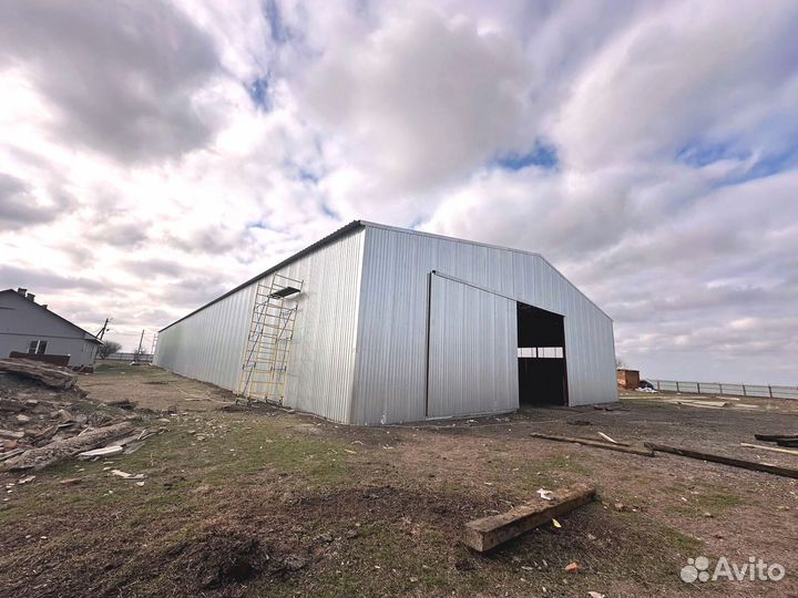 Ангар металлический