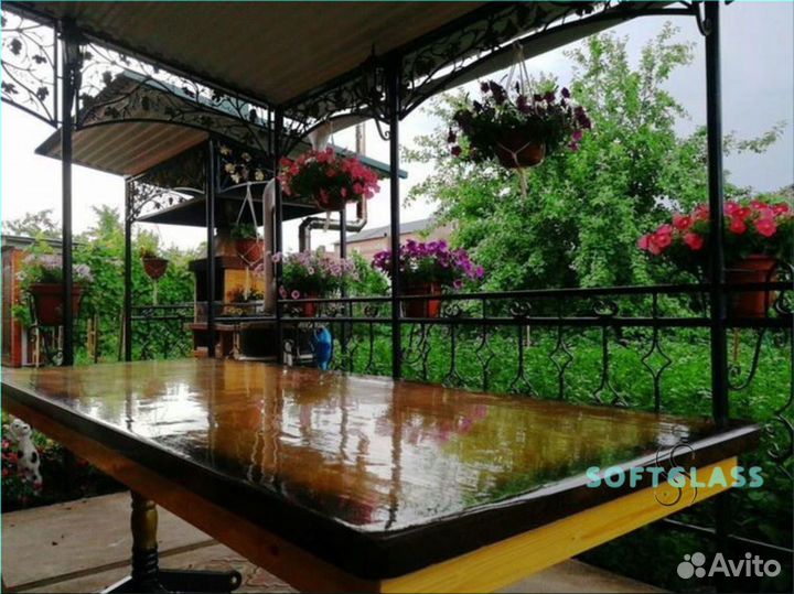 Гибкое стекло/покрытие на стол
