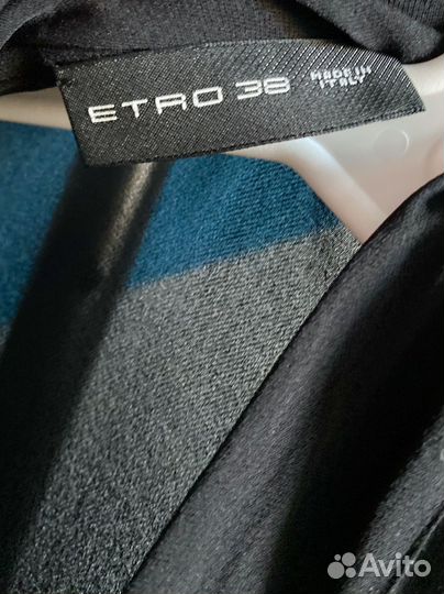 Блузка шелковая с бантом etro