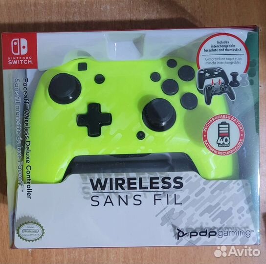 Геймпад PDP Faceoff Wireless Deluxe switch