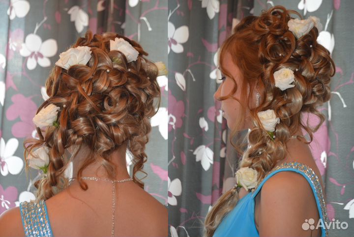Прически, косы. Свадебные, вечерние