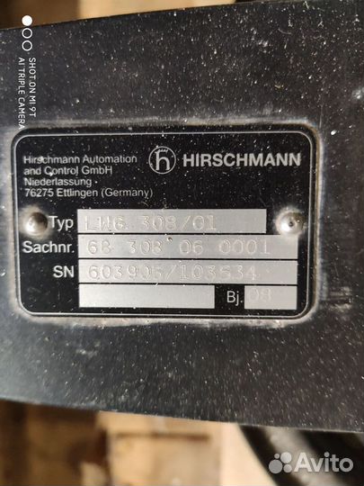 Кабельный барабан для автокрана hirschmann