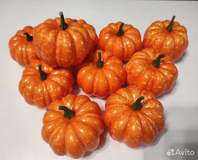 Муляж овощей, тыква муляж