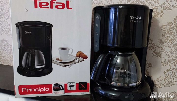 Кофеварка капельная tefal