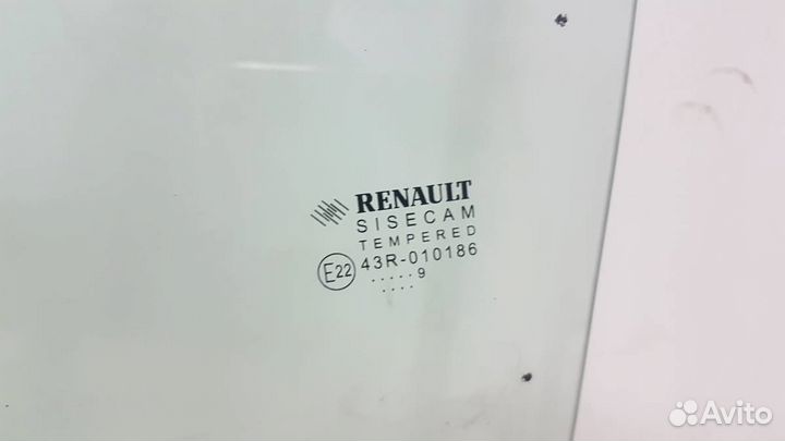 Стекло двери передней левой Renault Logan 2 2014