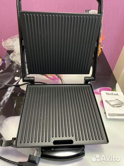 Гриль Tefal Inicio GC241D, серебристый