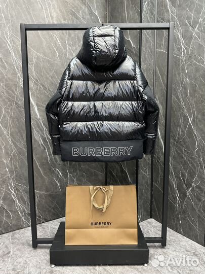 Пуховик мужской Burberry (black)