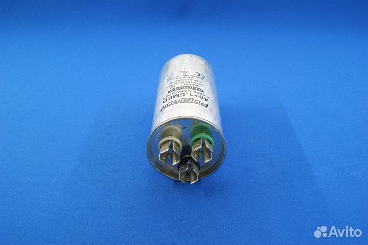 Конденсатор 40 + 1,5 мкф