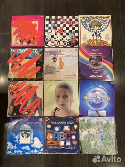 Виниловые пластинки СССР
