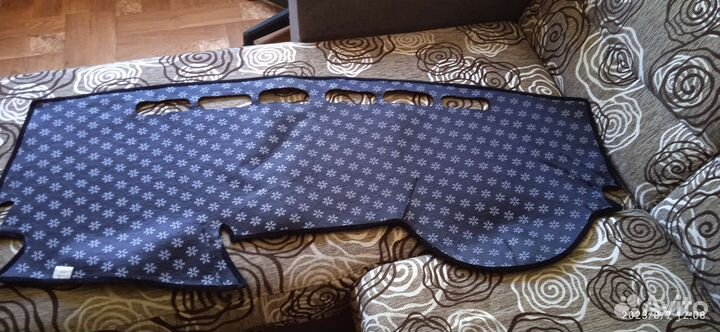 Накидка на панель киа Рио