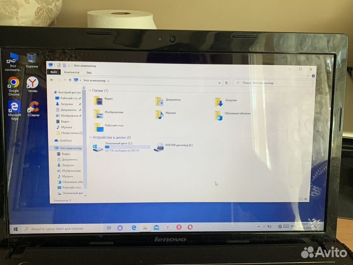 Ноутбук lenovo g580