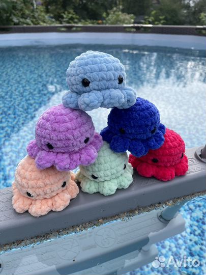 Вязаные игрушки ручной работы