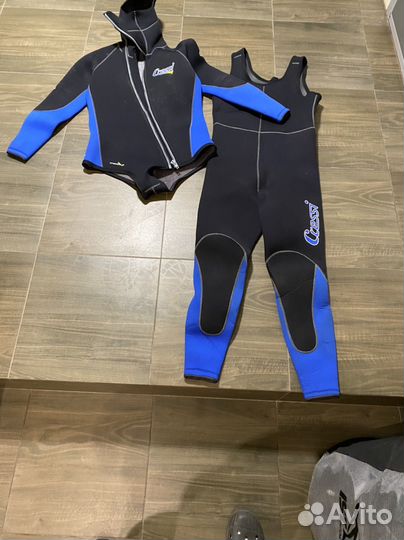 Мокрый гидрокостюм для охоты и дайвинга