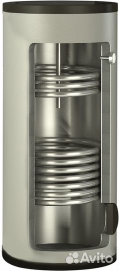 Бойлер rbfd 1000 напольный с двумя теплообменниками (нерж. сталь 304), rbfd1000