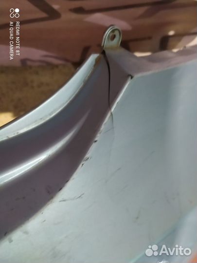 Бампер задний Hyundai Solaris 1 до рестайлинг