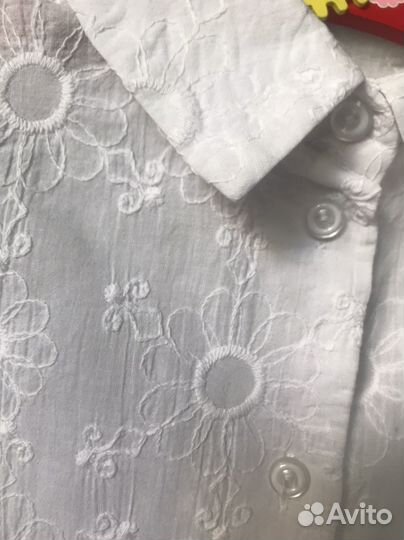 Школьные блузки для девочки 134