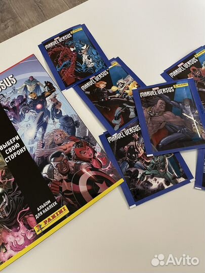 Наклейки Панини Марвел / Panini Marvel VS