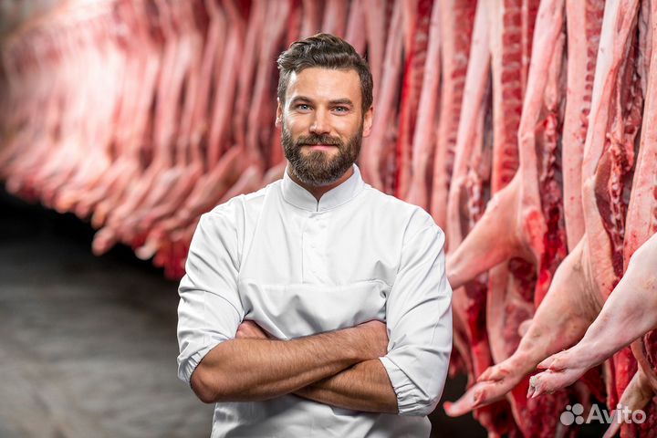 Продавец - рубщик мяса