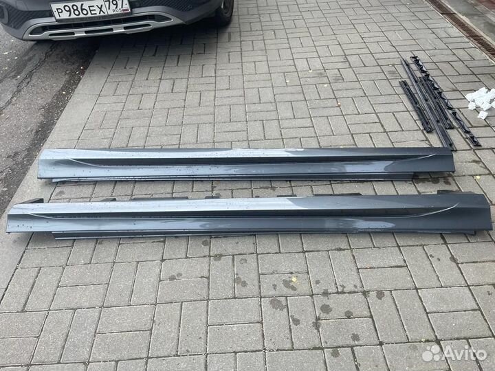 Пороги (нижние накладки кузова) mercedes w167