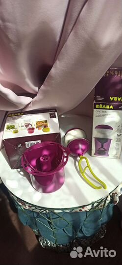 Венчик для смеси и миска тара для круп beaba