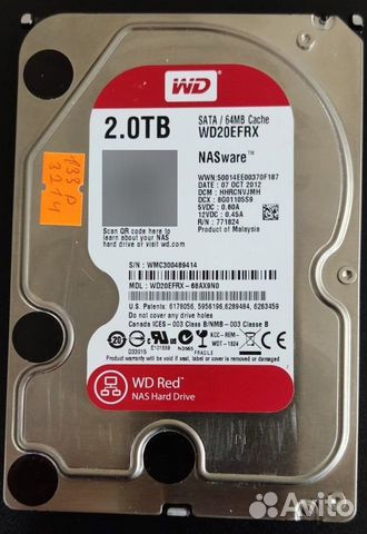 Жесткий диск SATA HDD 3.5 Состояние нового